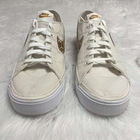 Nike Court Legacy Next Nature Low Mens Shoes White Gold DH3161-105 VNDS Size 9.5 - Picture 4 of 7